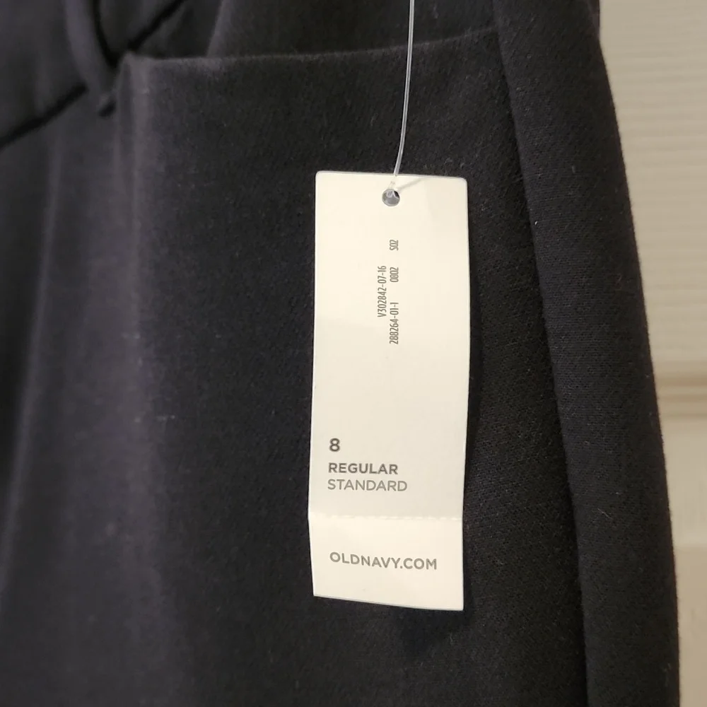 NWTs Old Navy black dress pant slacks - Picture 2 of 7
